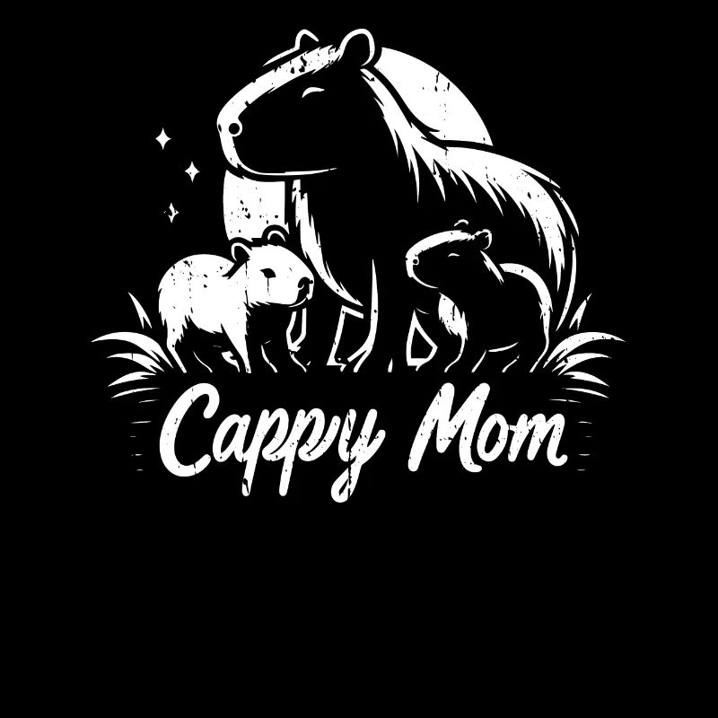 Capybara Wasserschwein Cappy Mom