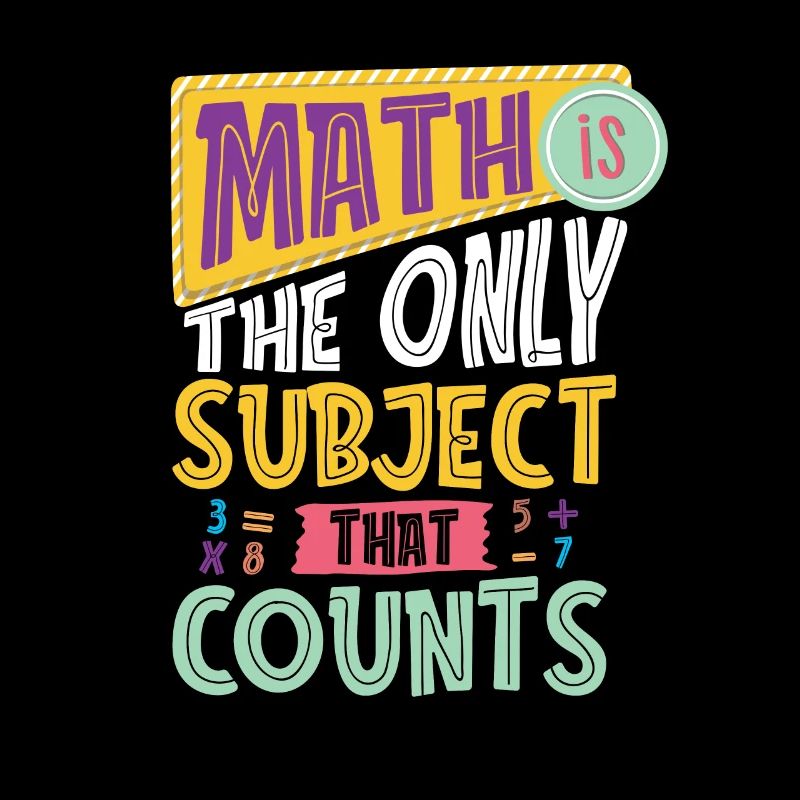 Mathe Mathematik Lustig Math Drôle Jeu de mots