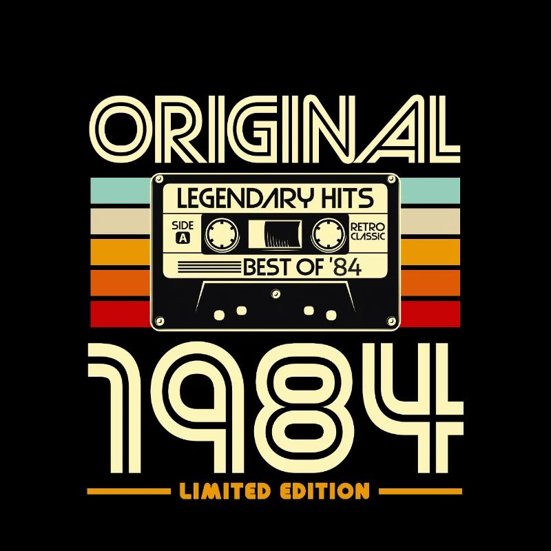 Original 1984 Retro Cassette