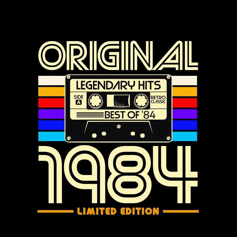 Original 1984 Retro Cassette