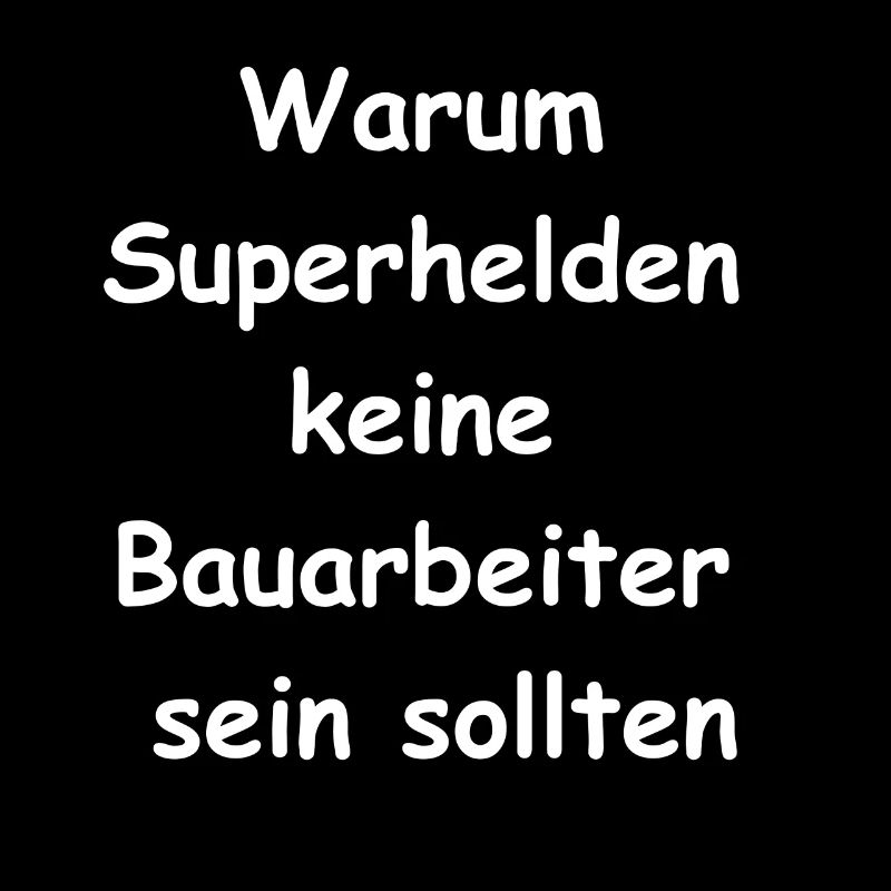Helden auf der Baustelle Geschenk