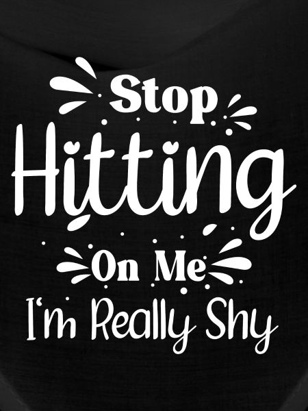 Stop dredging me, I'm shy