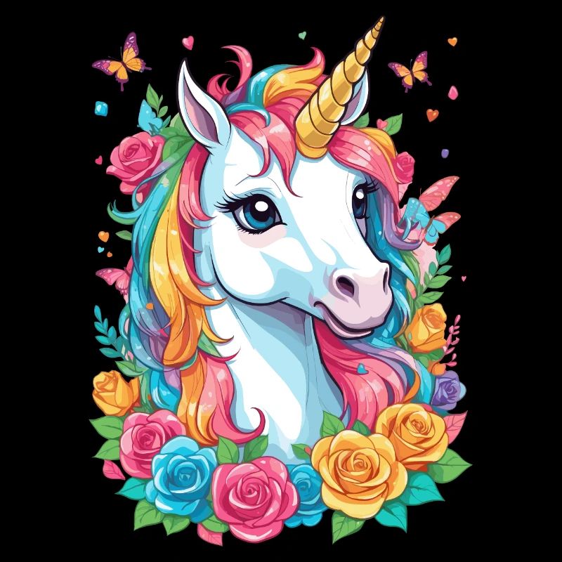 Licorne mignonne