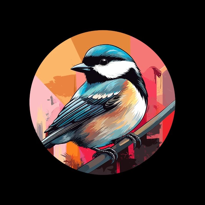 Chickadee bird