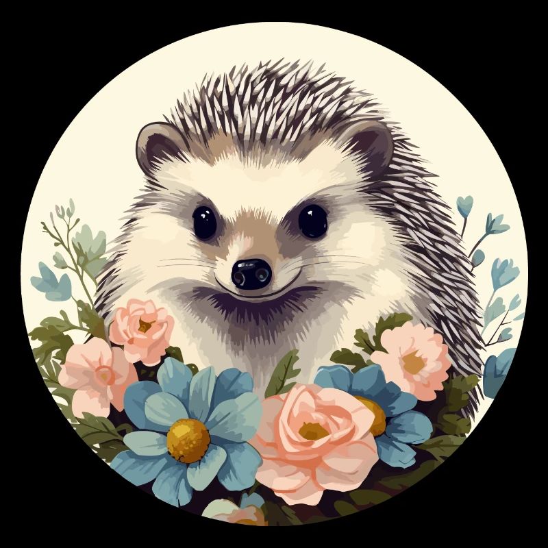 Hérisson mignon