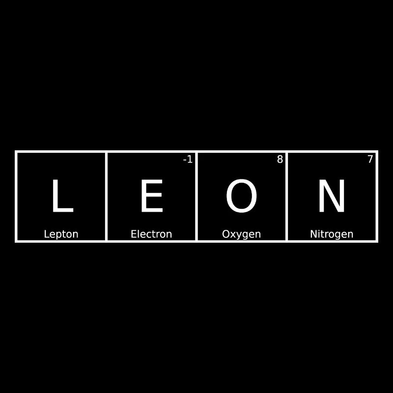 Leon Nom Prénom Chimie Tableau périodique Éléments