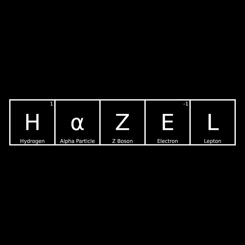 Hazel Name First Name Chemistry Periodic Table Elements