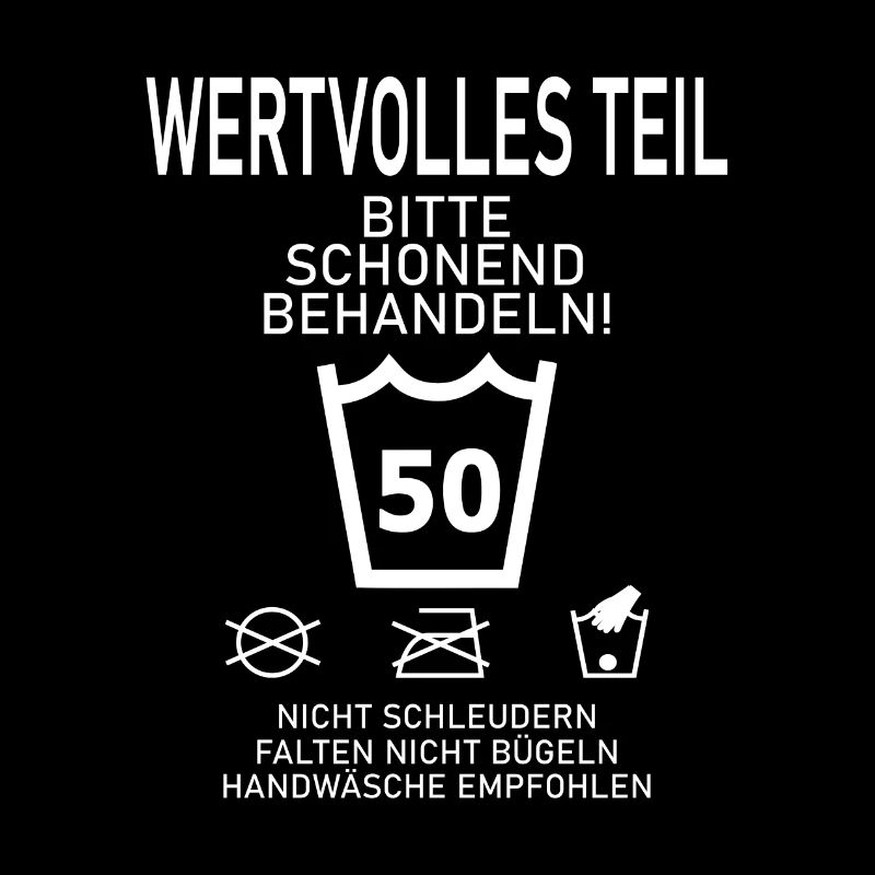 SCHONEND BEHANDELN Geschenk 50. Geburtstag