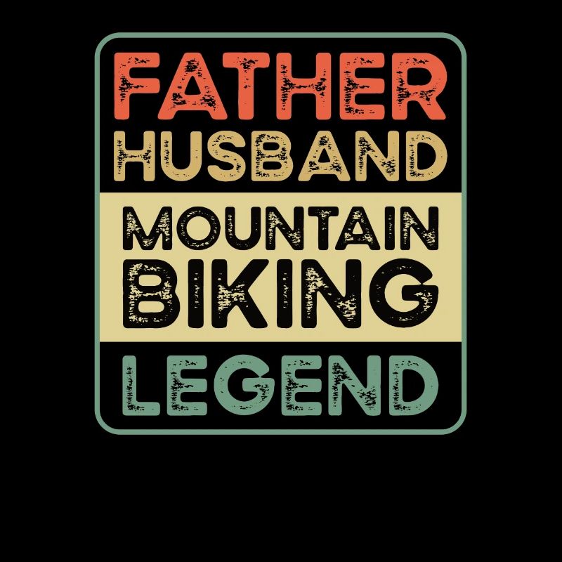 Ehemann Vater Mountain Biker und Held Legende