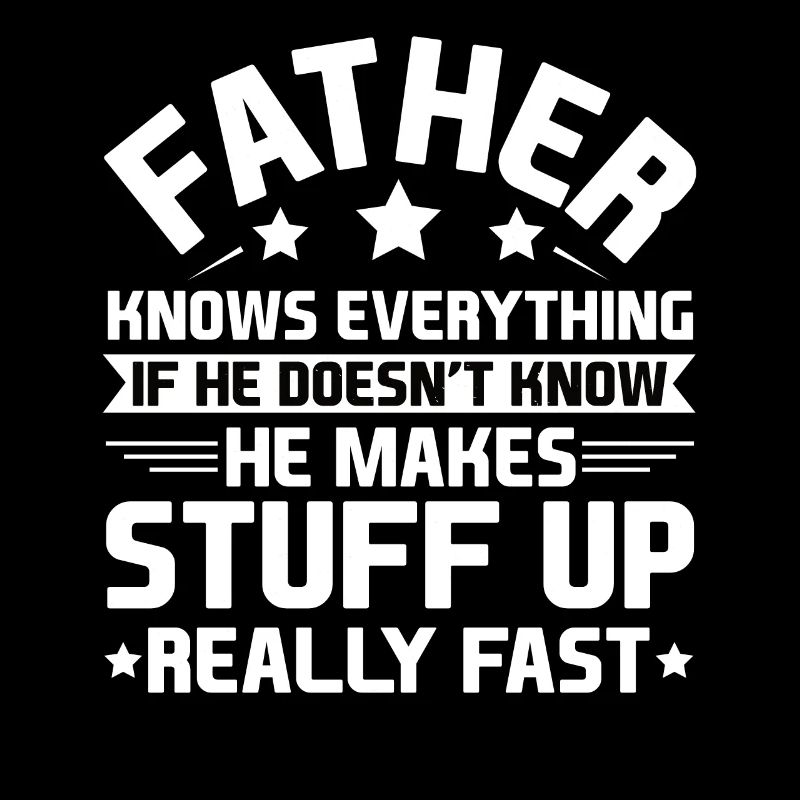 Papa schlechter Einfluss - Vater Geschenk