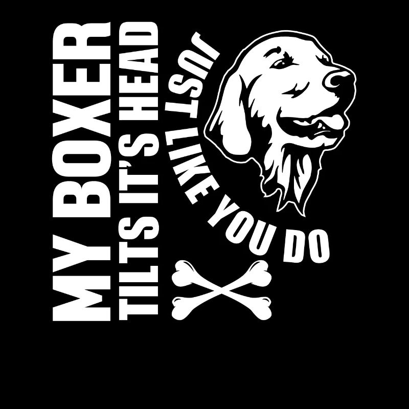 Boxer Hund Boxerliebhaber Herrchen Boxer-Besitzer