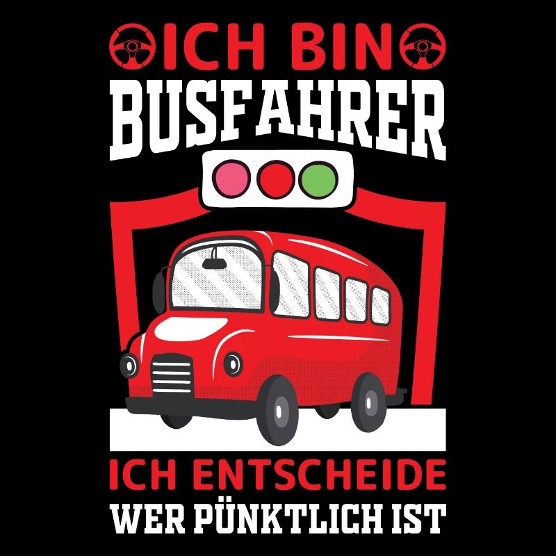 Busfahrer Berufung Beruf Arbeit Geschenk