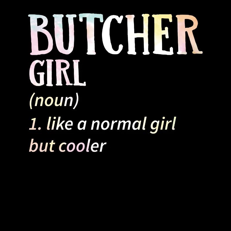 Frau Fleischerin Metzgerin Schlachterin Geschenk