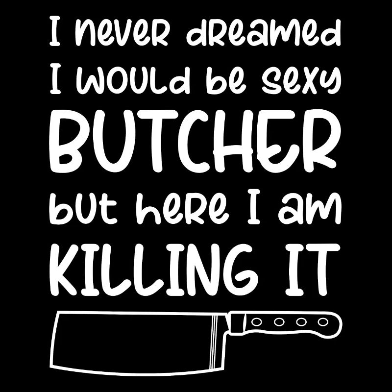 Fleischer Metzger Beruf Lustiger Spruch Geschenk