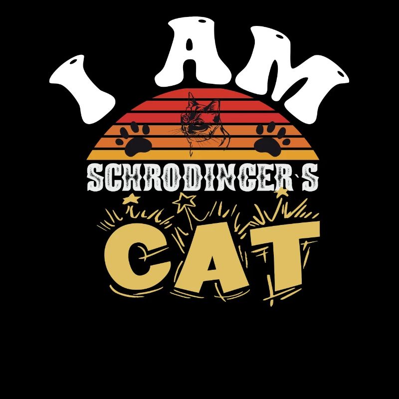 Schrodinger’s Cat Box Drôle science Nerd