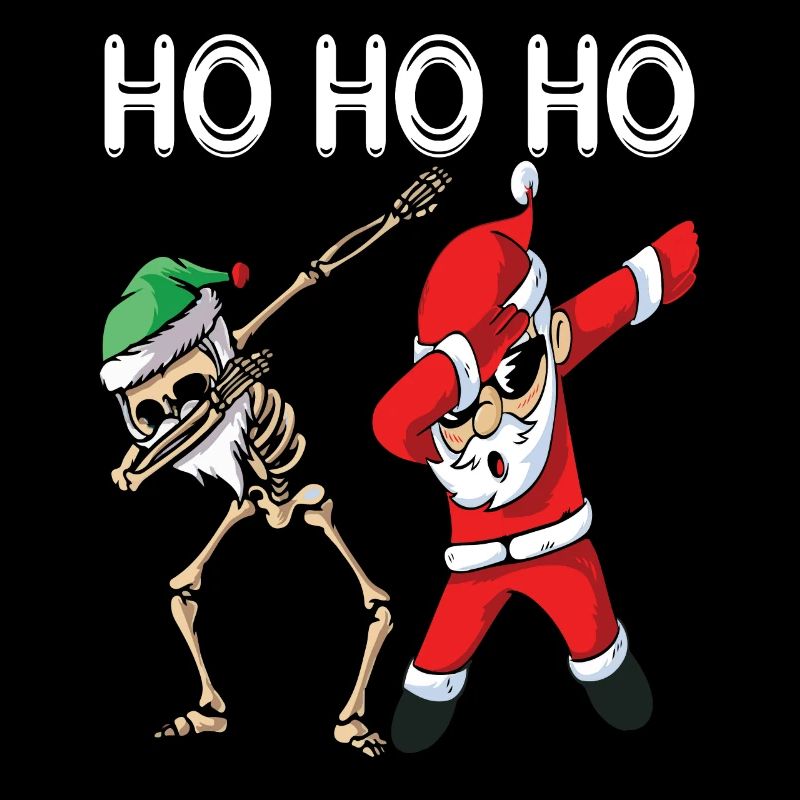 Dabbing Weihnachtmann Weihnachtsfiguren Geschenk