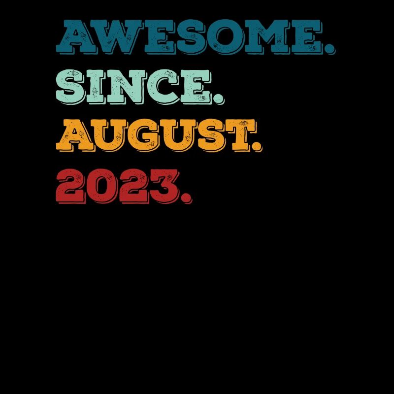 August 2023 - Birthday in August
