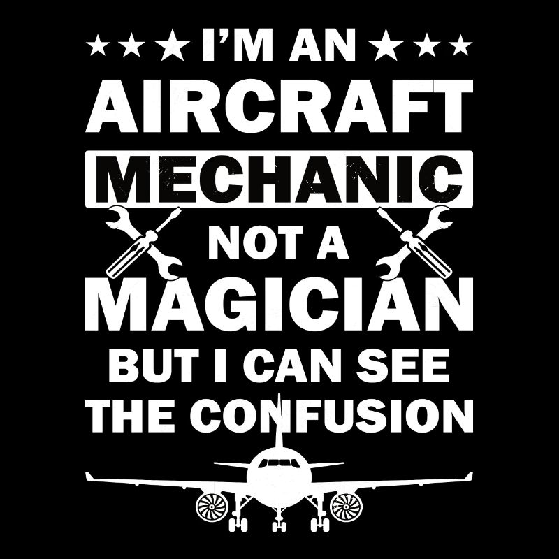 Flugzeugmechaniker Mechnaiker Held Flugzeug