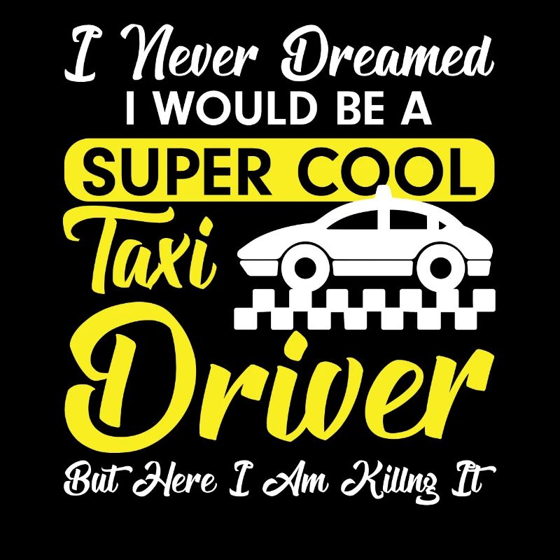 Superhero Taxi Driver Work Taxis Profession