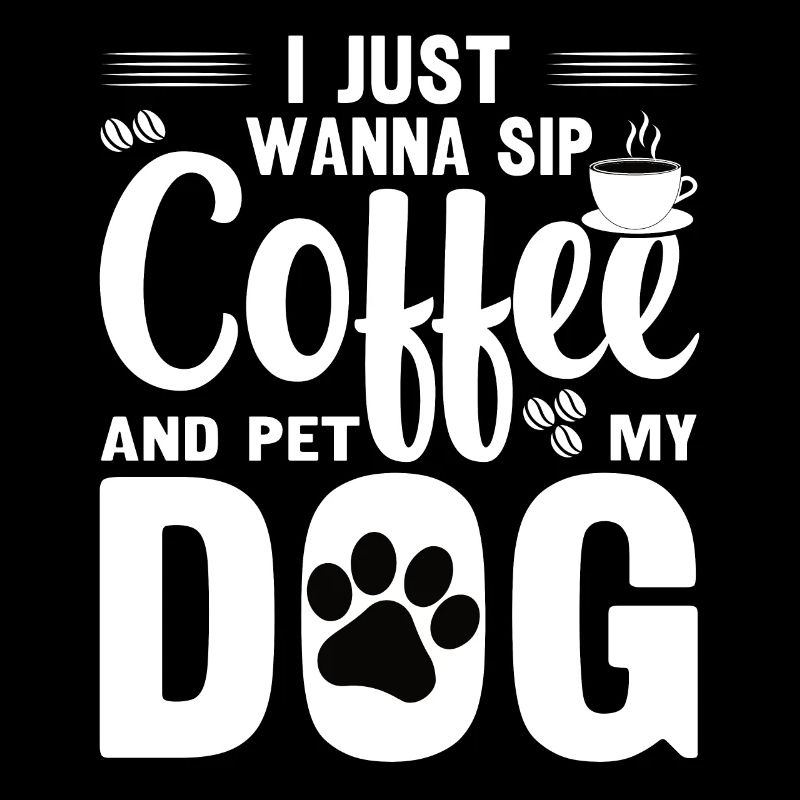 Coffee Dog Machine Puppy Cup Beans