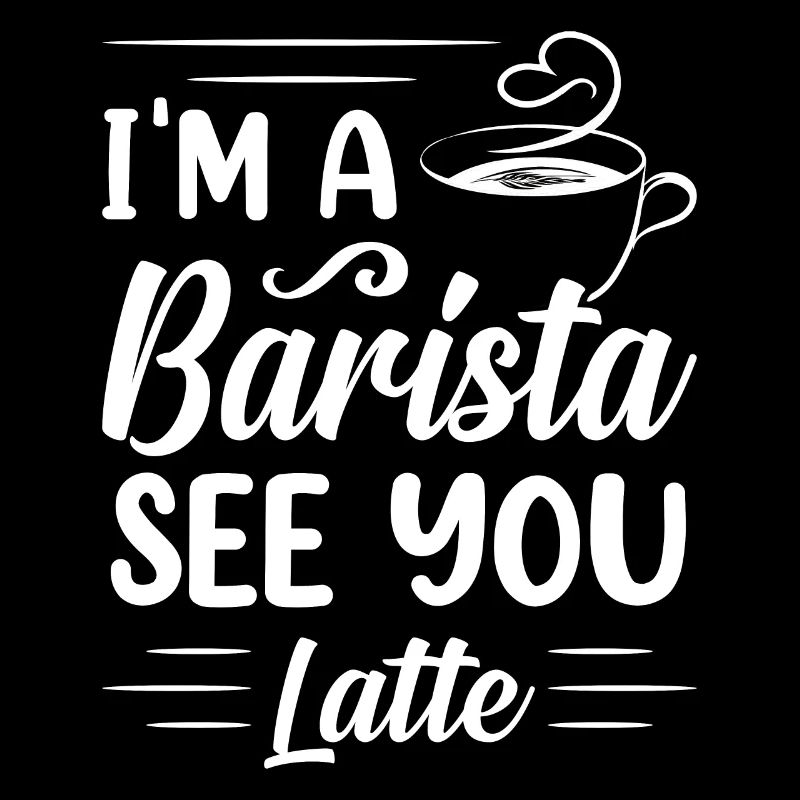 Stolzer Barista Beruf Kaffee Catering Espresso