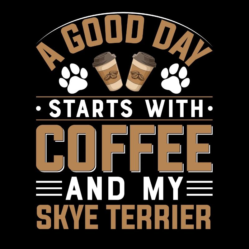 Skye Terrier Kaffee Hund Cafe