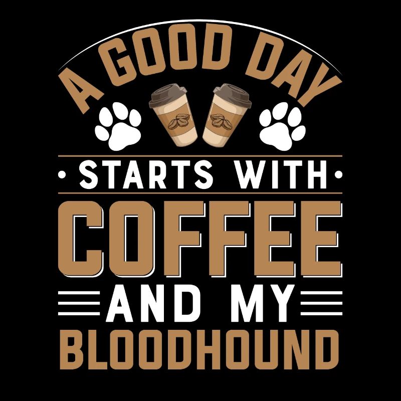 Bluthund Kaffee Koffein Kaffeeliebhaber Hunde