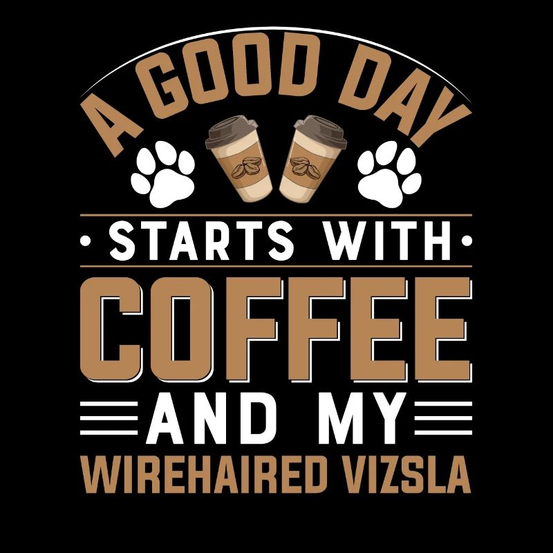 Wire-haired Hungarian Pointer Coffee