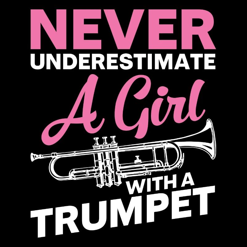 Trompete Mädchen Blasmusik Orchester Musiker