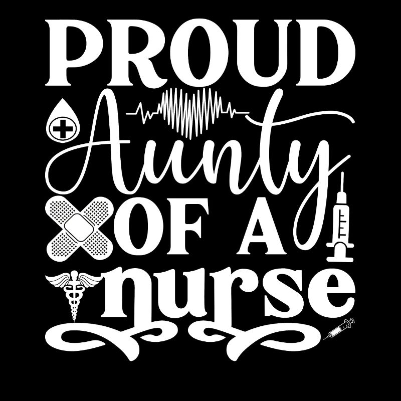 Stolze Tante einer Krankenschwester