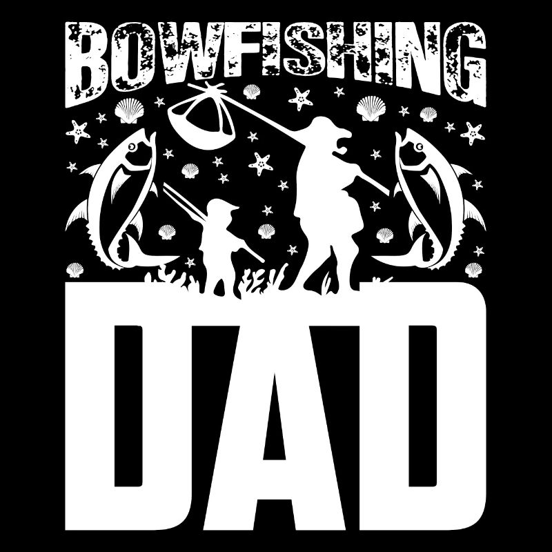 Bogenfischer Bogenfischen Bogenangeln Vater Papa