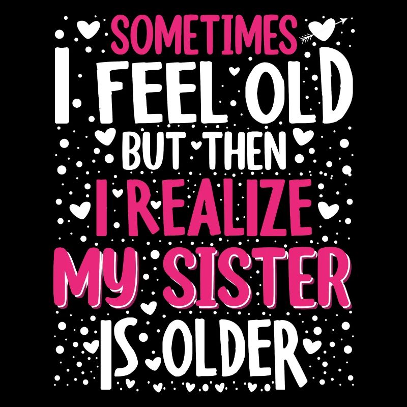 Ältere Schwester Geschwister Geburtstag Geschenk