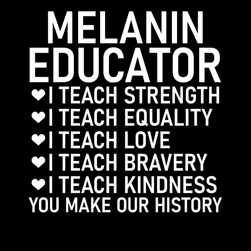 Lehrer Schwarzafrikaner Melanin Juneteenth