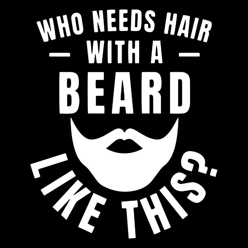 Full beard and beard bearer Beard hair Moustache
