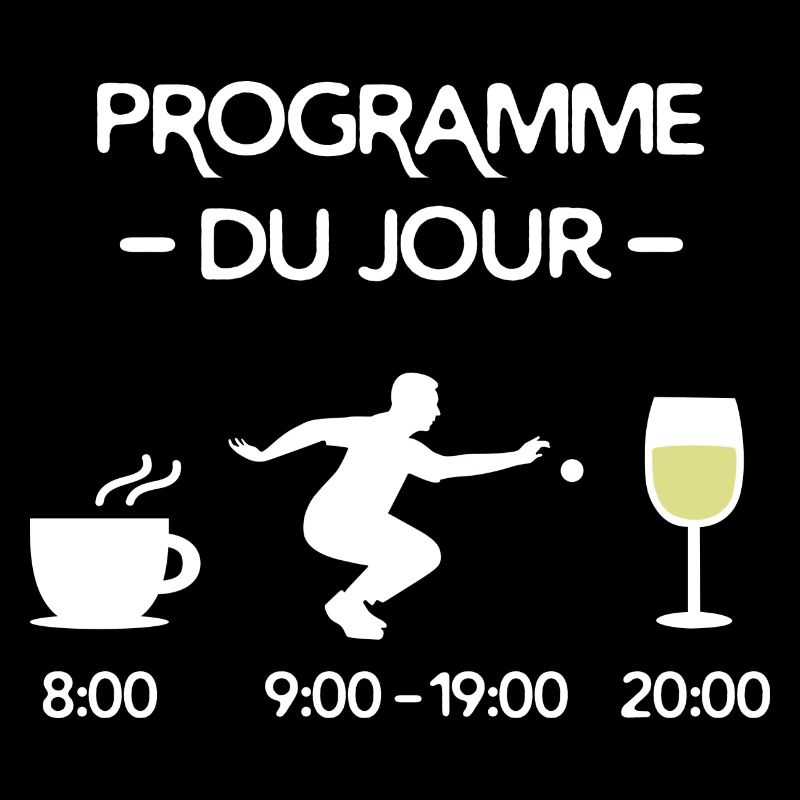 Pétanque - le programme