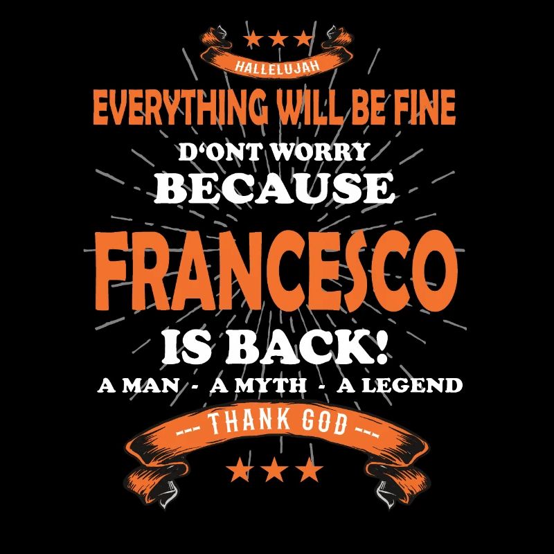 Everything will be fine Francesco Is back