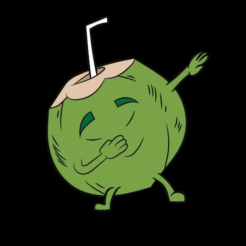 Noix de coco - DAB, dabbing, danser