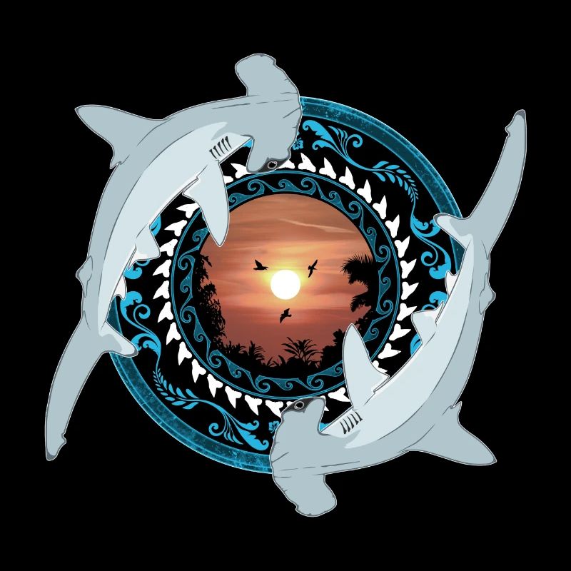 Hammerhead Shark Hawaiian