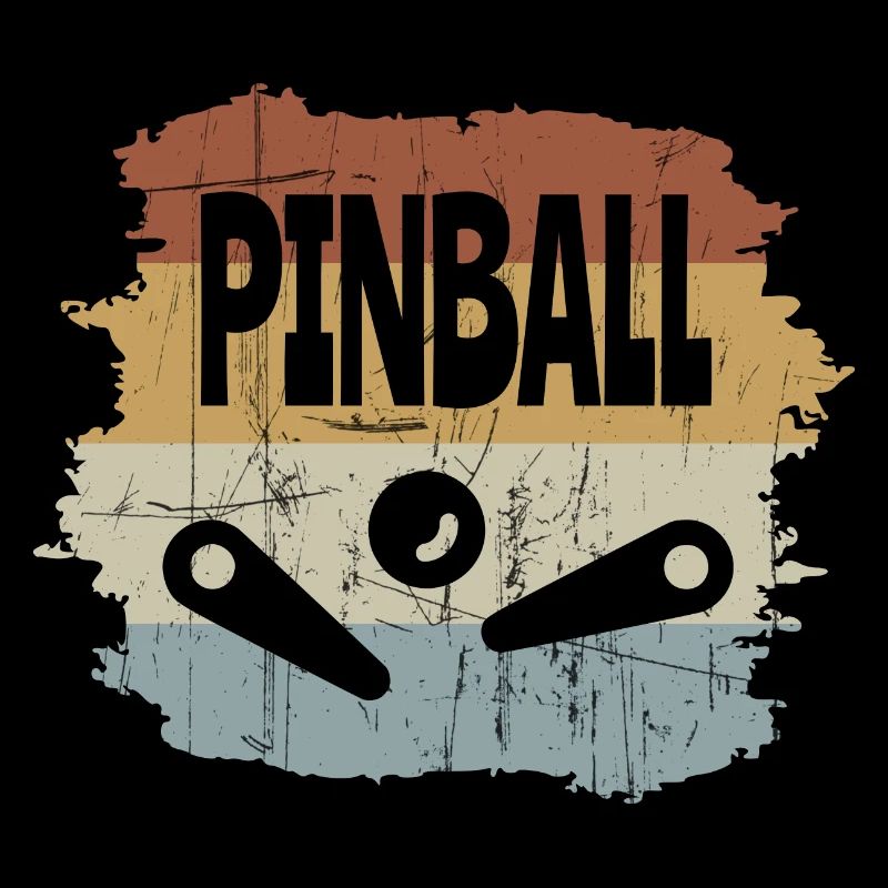 Pinball Retro Arcade Flipper Wizard Extra Ball