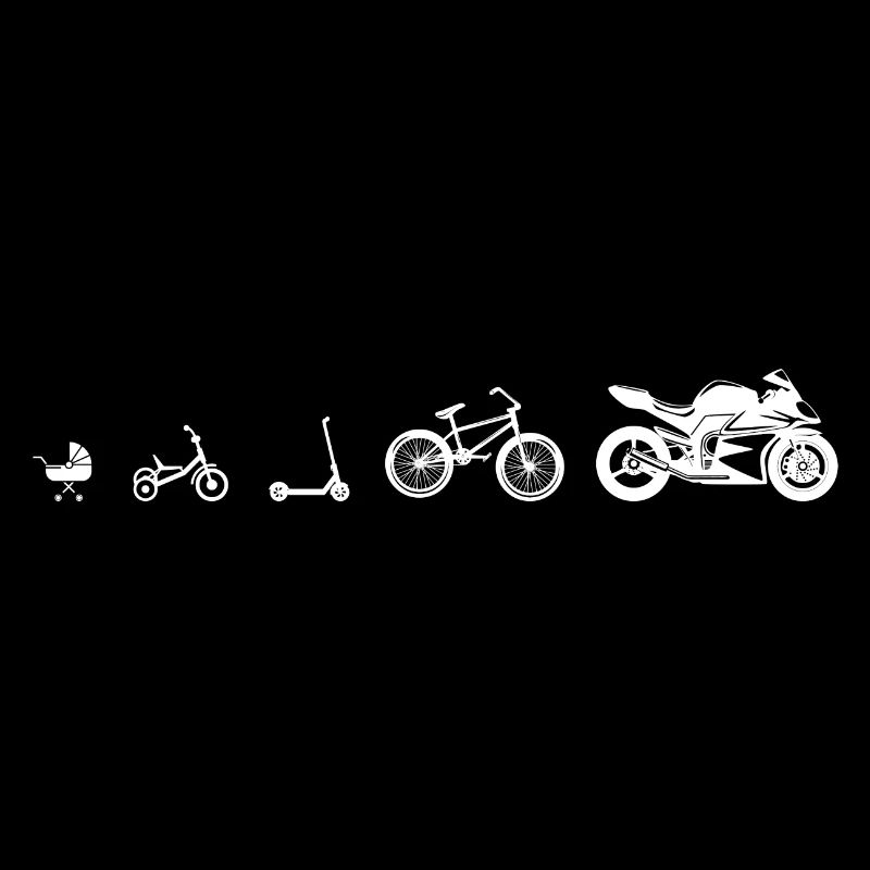 Evolution Zweirad Roller Motorrad