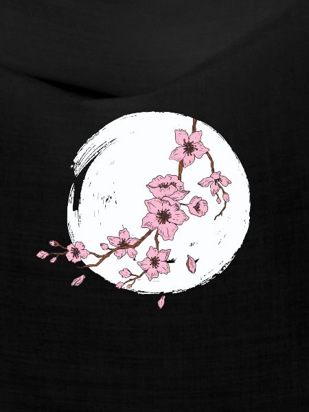 Cherry blossom moon