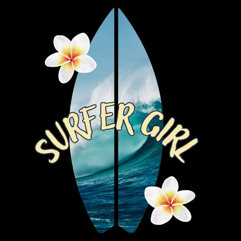 Fille surfeuse