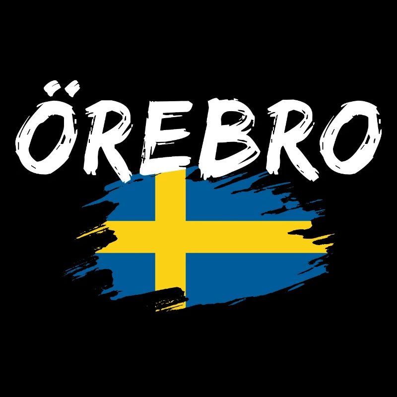 Örebro Drapeau Suède