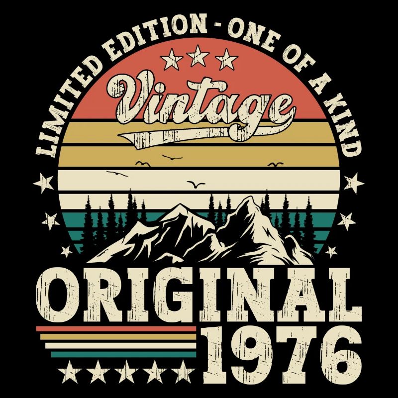 Original 1976 46th Birthday Gift Men