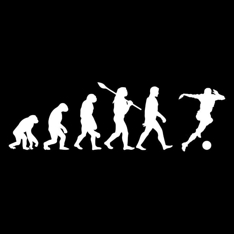 Fußball Evolution Geschenkidee