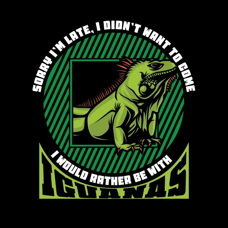 I would rather be with Iguanas