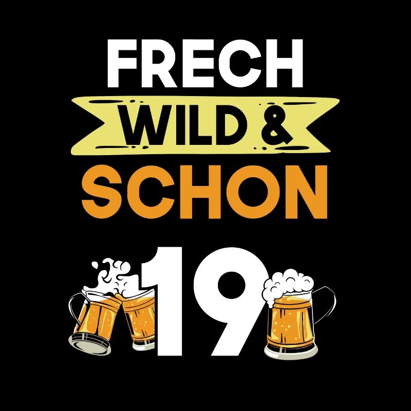 19 Jahre Geburtstag Bier Biertrinker