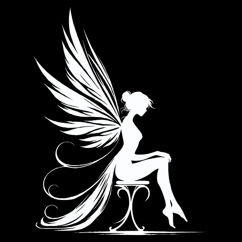 Ailes de pensée au clair de lune