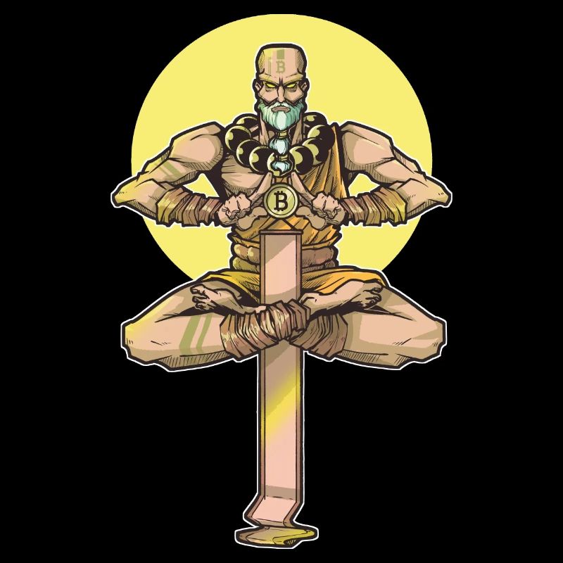 Bitcoin Monk Class RPG Jeu de rôle Table de table