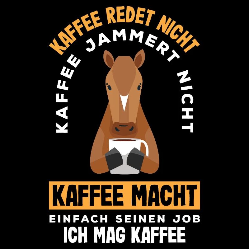 Coffee doesn't talk – I like coffee